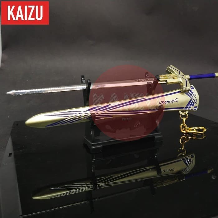 ✔Q.LnS✔ - SALE Miniatur Pedang Anime Fate Stay Night - Pedang Excalibur Saber