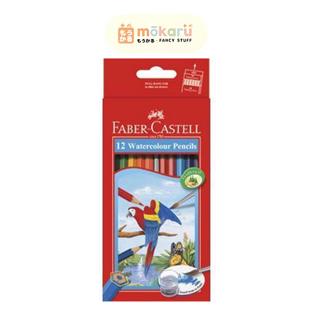 

Faber Castell Pensil Warna Water Colour 12 Murah / Water Color pencil