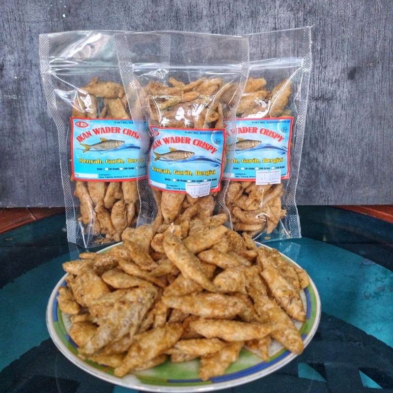 

WADER CRISPY 50GR BERGIZI RENDAH MINYAK