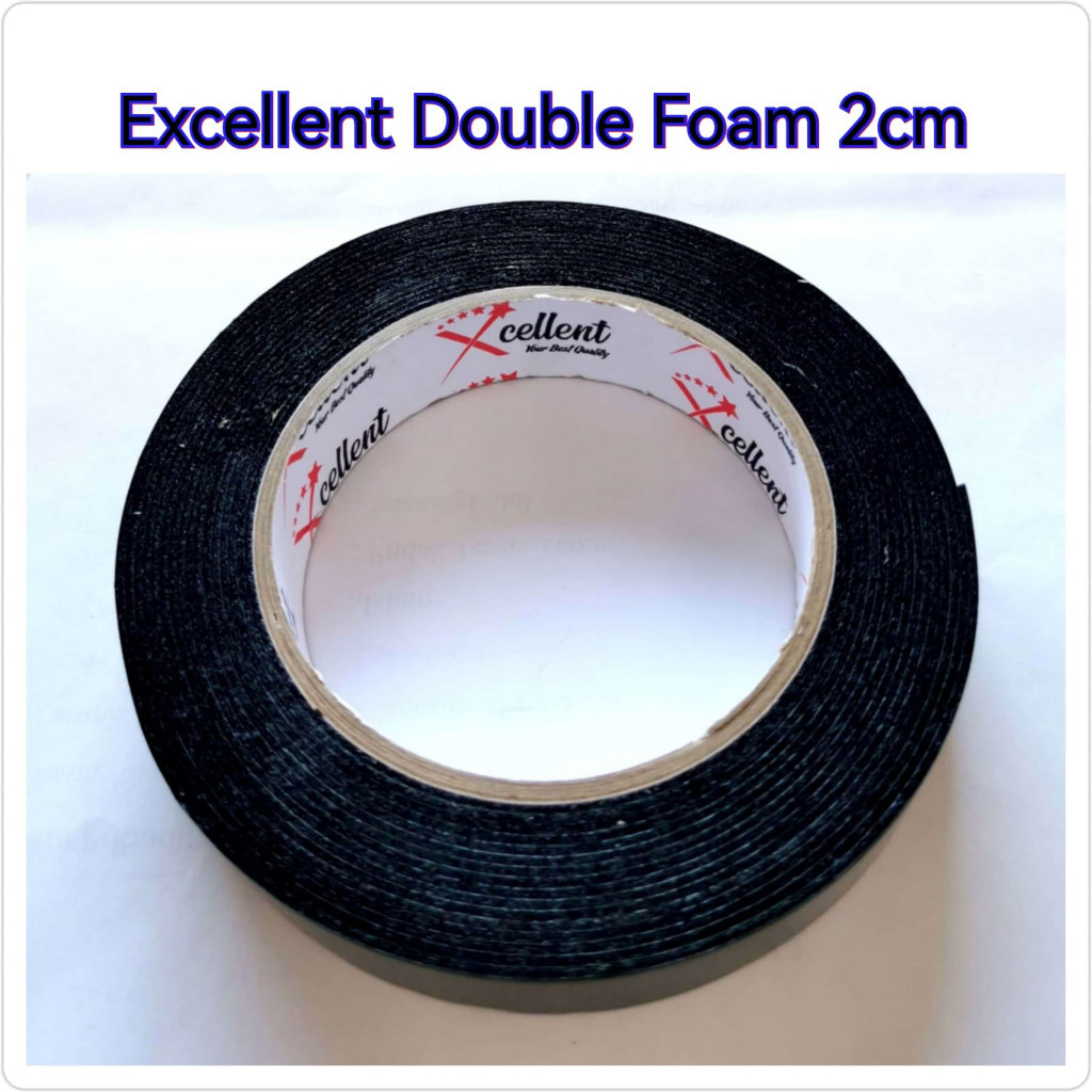 

Excellent / NT Double Foam Isolasi Bolak Balik Busa 2cm 1inch