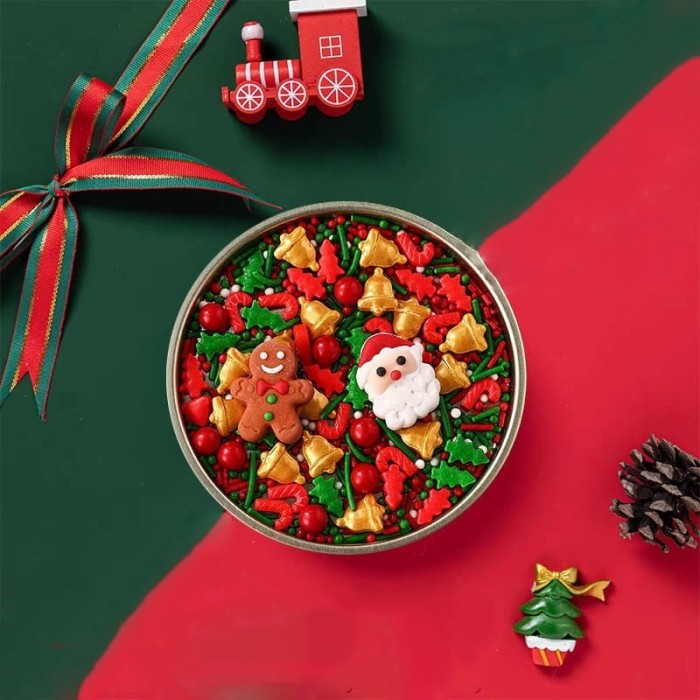 

[Ready] Hiasan permen natal hiasan kue natal candy christmas LIMITED