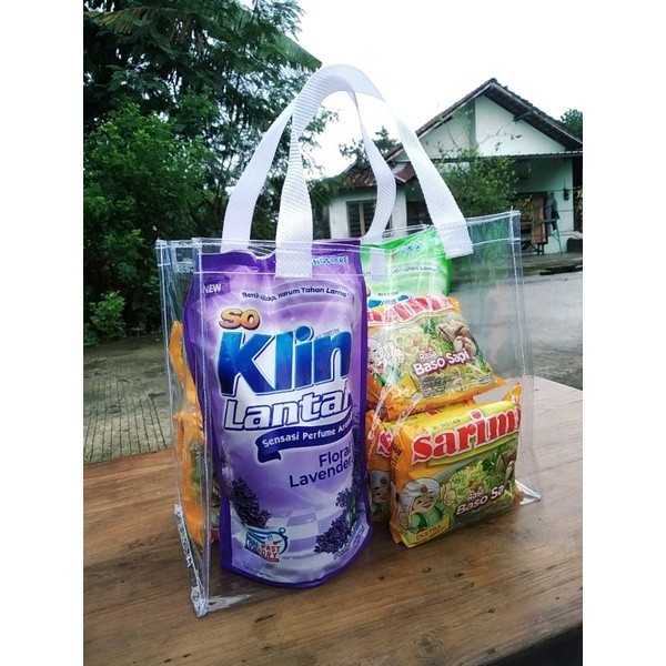 

Tas Hampers Aqiqah Bening Transparan READY STOK (Pegangan Bisban)