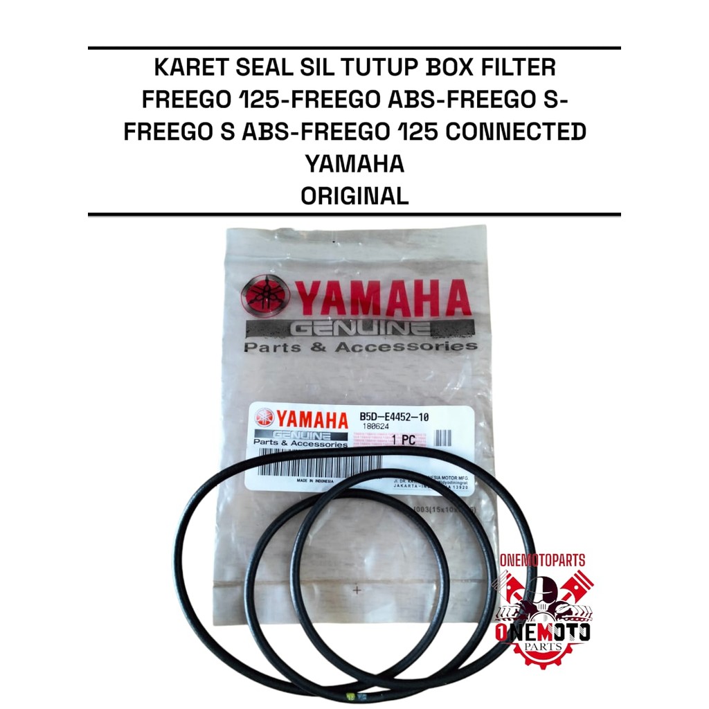 KARET SEAL SIL TUTUP BOX FILTER FREEGO 125 FREEGO ABS FREEGO S FREEGO S ABS FREEGO 125 CONNECTED YAM