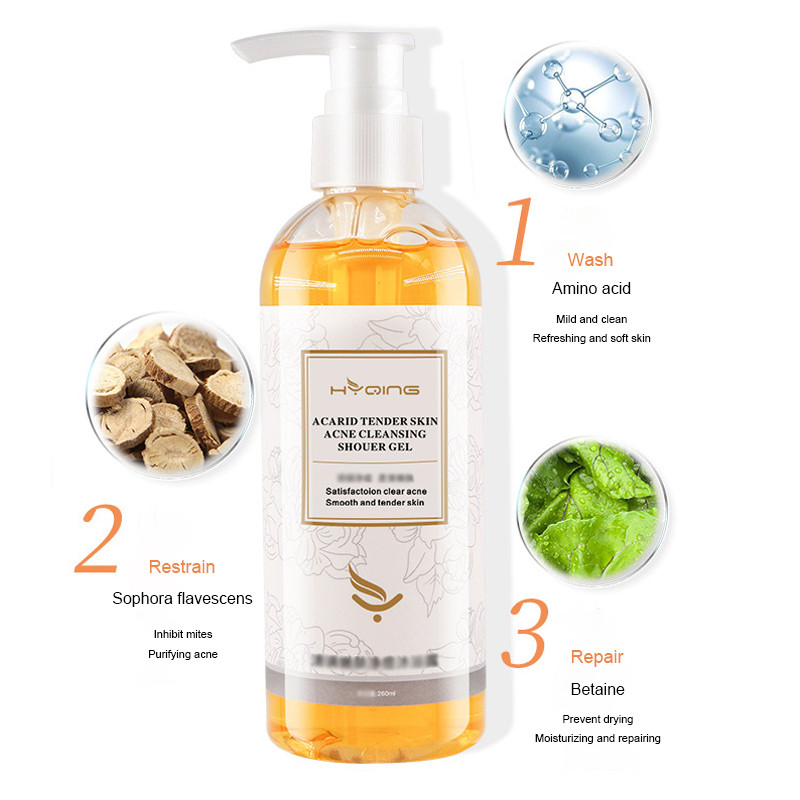 [COD]Gel Mandi Unisex Gel Mandi Pelembab Pengelupasan Kulit Gel Mandi Penghilang Tungau Jerawat-KY