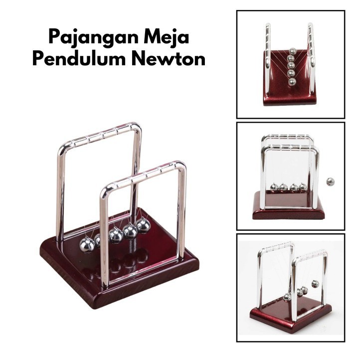 SPCR Pajangan Meja Pendulum Newton Office Table Decoration 5 Ball HW508G
