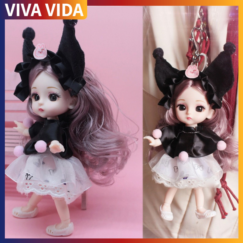 30cm Mainan anak perempuan Boneka BJD doll Princess cute /boneka cantik 17cm bjd doll
