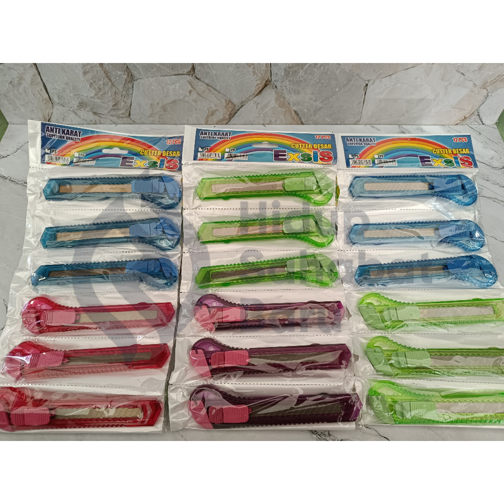 

SATU RENTENG ( 12 BIJI ) Cutter Kater Renteng Besar