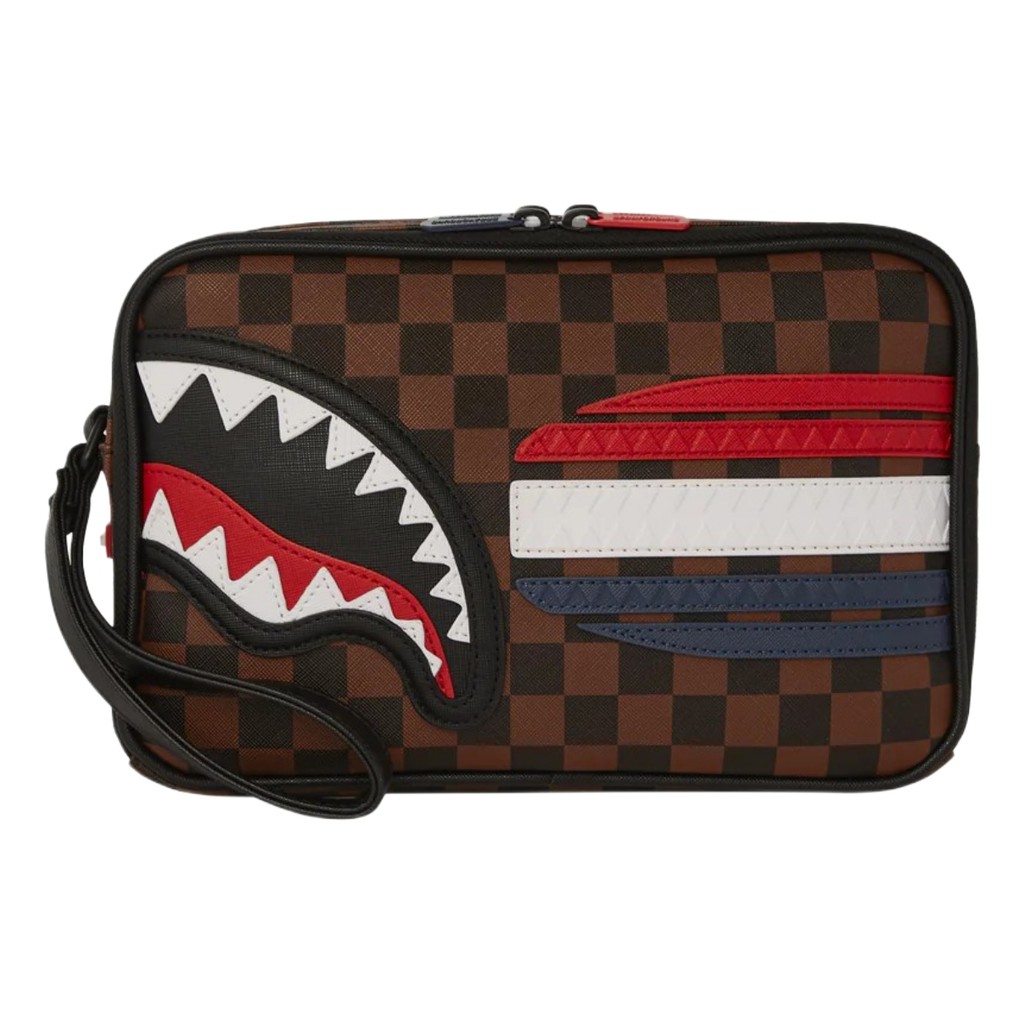 Sprayground Machine Francaise Brick Toiletry / Tas Branded Original