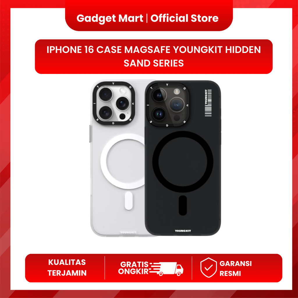 Iphone 16 Case magsafe YOUNGKIT hidden sand SERIES
