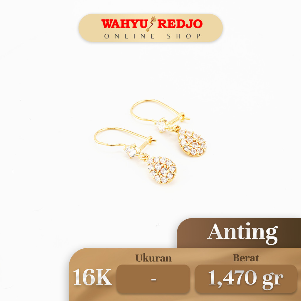 Anting-Anting Emas 16K Wahyu Redjo AN-16K-27127563