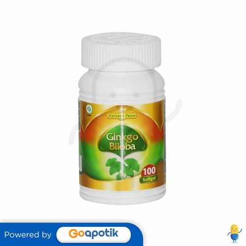 Nature'S Pride Ginkgo Biloba Botol 100 Kapsul