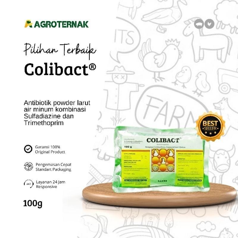 COLIBACT wsp 100g Sanbe Obat Antibiotik Pencernaan Hewan Ternak Unggas Ayam & Babi