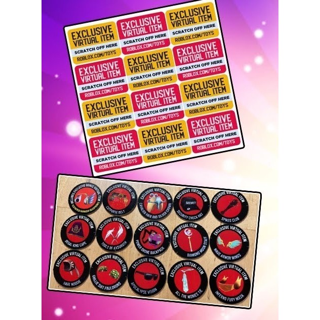 Action Figure Roblox Original Exclusive Virtual Item Code