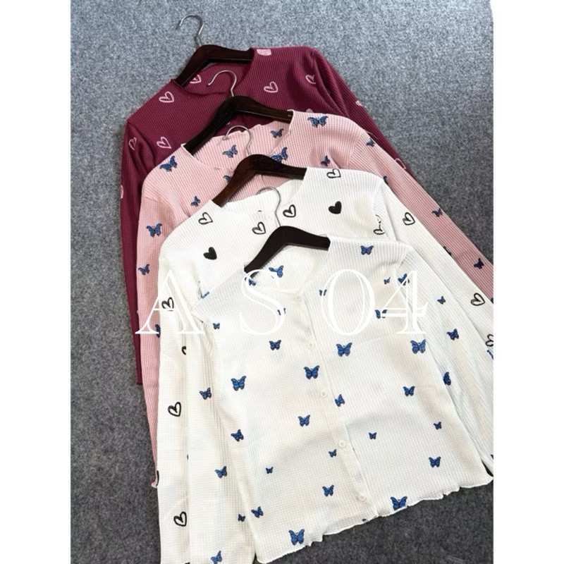 Cardigan Motif Waffle / Cardigan Motif Korean Style/Cardigan Waffle/Cardigan Waffle Polos