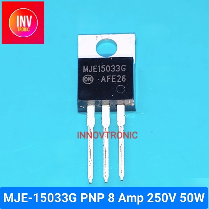 MJE15032G MJE15033G 8 Amp 250V 50W Power Transistor TO-220AB MJE 15032 15033 - MJE15033
