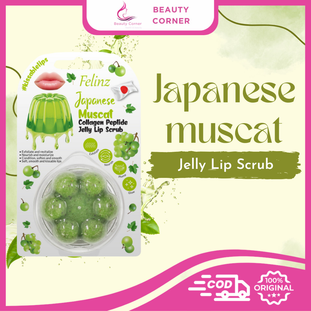 Felinz Japanese Muscat Jelly Lip Scrub