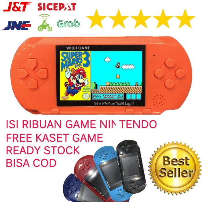 BEST -GAME BOY NINTENDO PVP 3 CONSOLE GAME - PVA3000 yellow