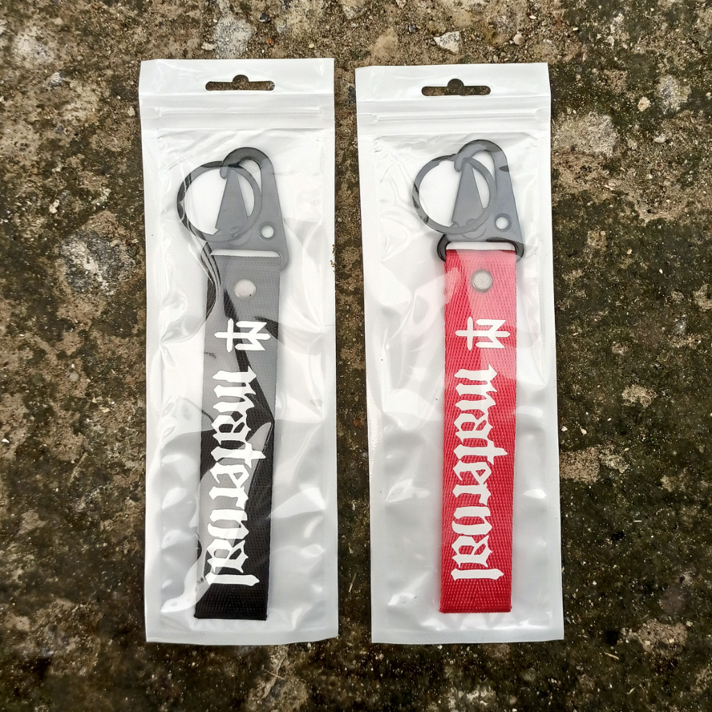 

ID MATERNAL DISASTER WEBBING KEYCHAIN GANTUNGAN KUNCI SERBA GUNA