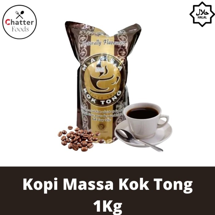 

[BEST PROMO] Kopi bubuk kasar Siantar- Kopi Massa Kok Tong- 1kg