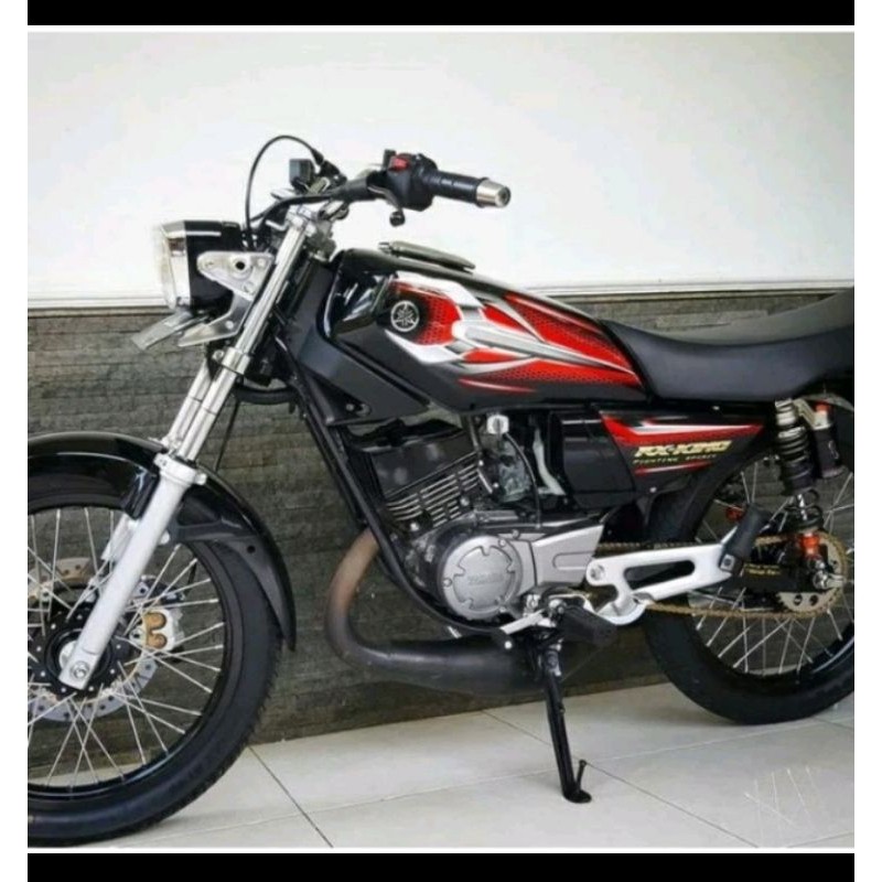 striping lis sticker stqndar ori Yamaha Rx king Tahun 2007 | striping RX king 2007 merah satu set or