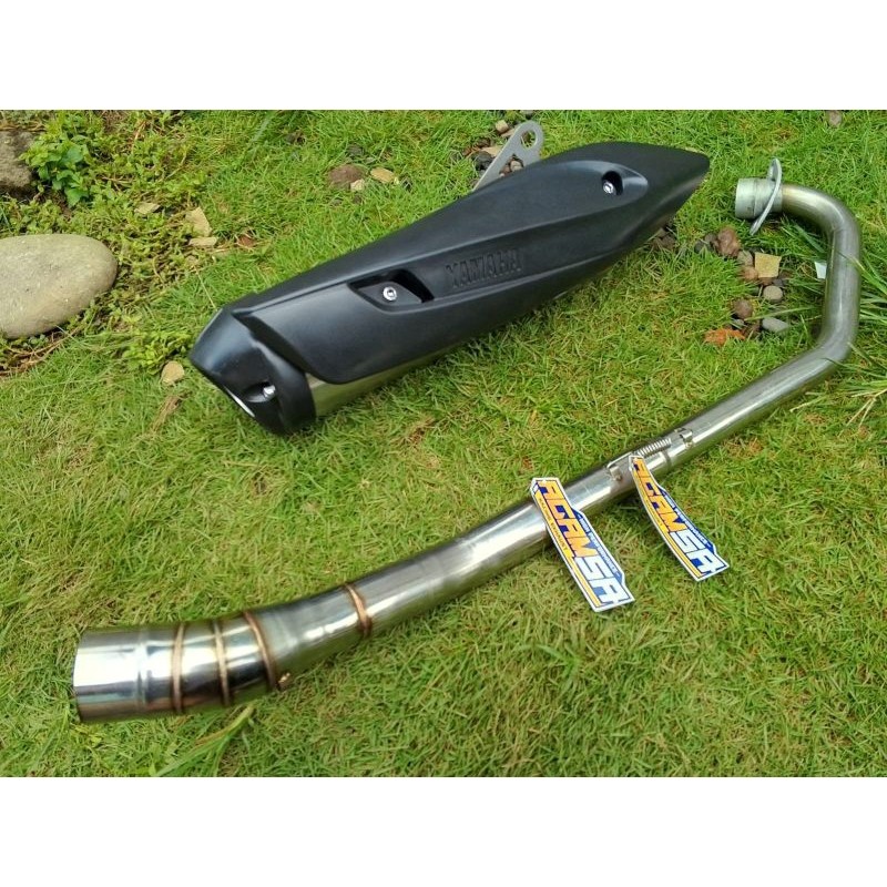 knalpot suara adem Knalpot Std Racing Rob1 ORI AgamSA Jupiter MX New MX Old MX king