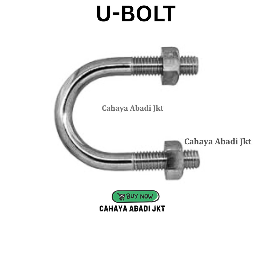 U BOLT 3" / 3IN
