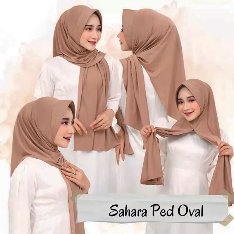 NEVIT - HIJAB PASHMINA INSTAN JERSEY PET | JILBAB INSTAN PASHMINA OVAL