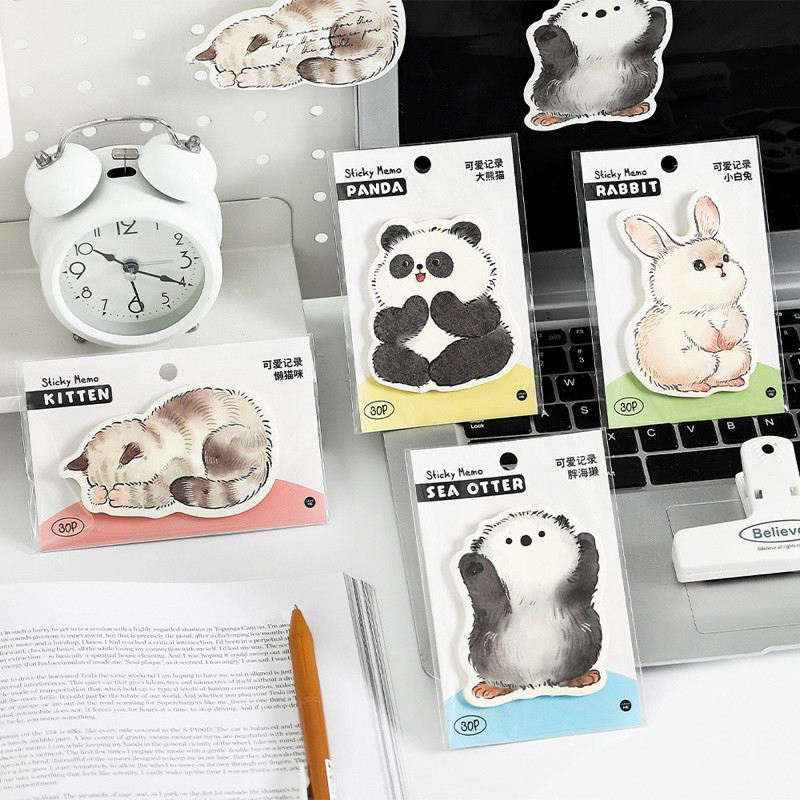 

Journamm.id Infeel.Me Sticky Notes Seri Rekaman Lucu Kartun Hewan Lucu Buku Catatan Pesan Catatan Tempel N Times