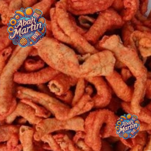 

AM KERIPIK USUS BALADO 100g Keripik Usus Crispy Usus Kering Usus Crispy Kriuk Cemilan Pedas