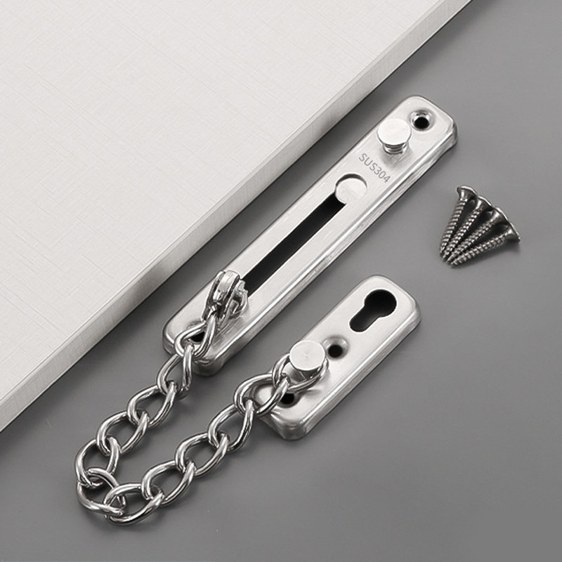 Grendel Slot Pintu Rantai Chain Grendel Rantai Pintu Stainless Maling Grendel Rantai Jendela Door