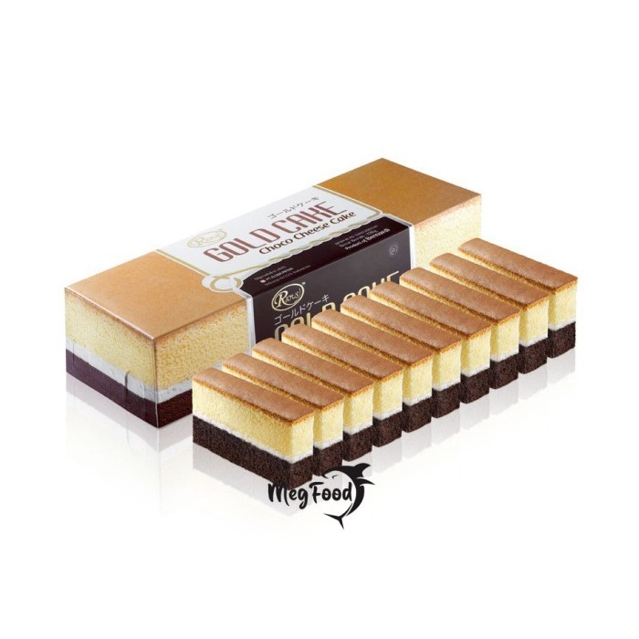 

Rious Gold Cake Choco Cheese Cake / Kue Coklat Keju - 400 gram