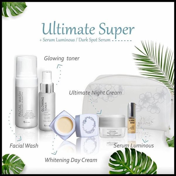 Paket Ms Glow Ultimate Super - Paket Penghilang Flek Wajah