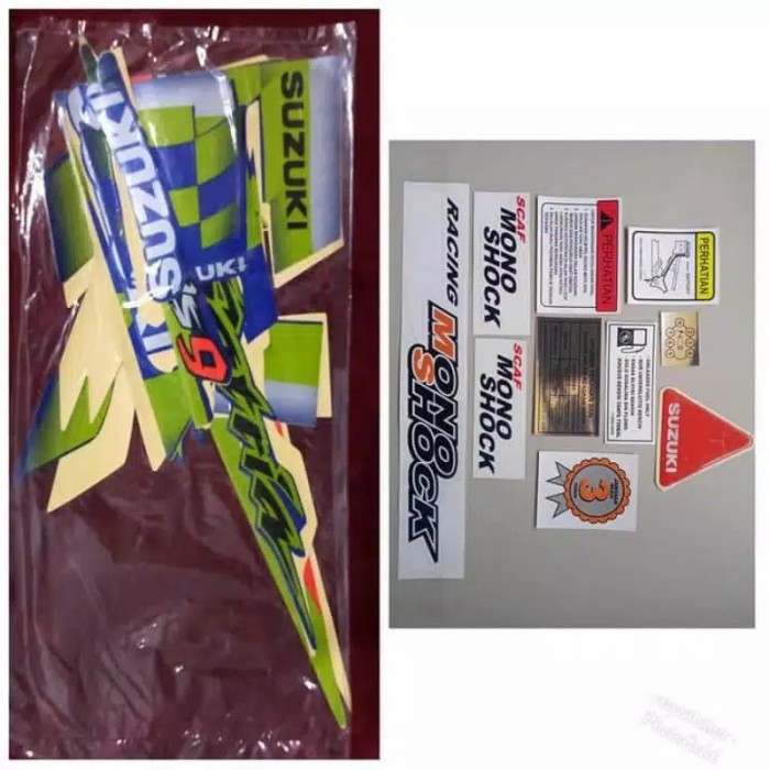 Striping stiker satria lumba kenny Robert