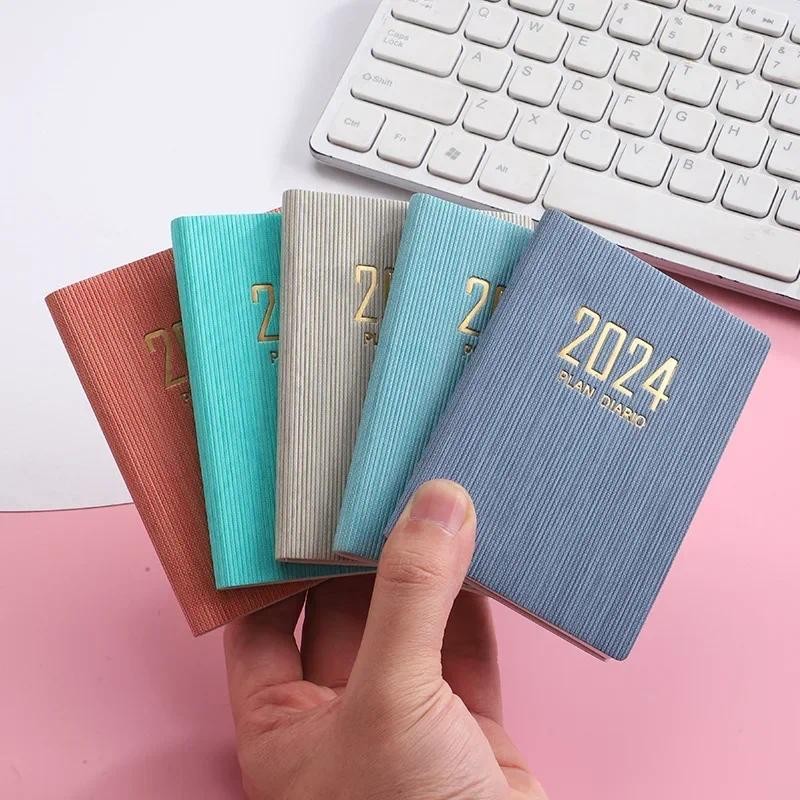 

365 Days Planner Notebook Kawaii 2025 2024 Diary Pocketbook Daily Weekly Planner Journal Notepad Schedule Agenda Organizer