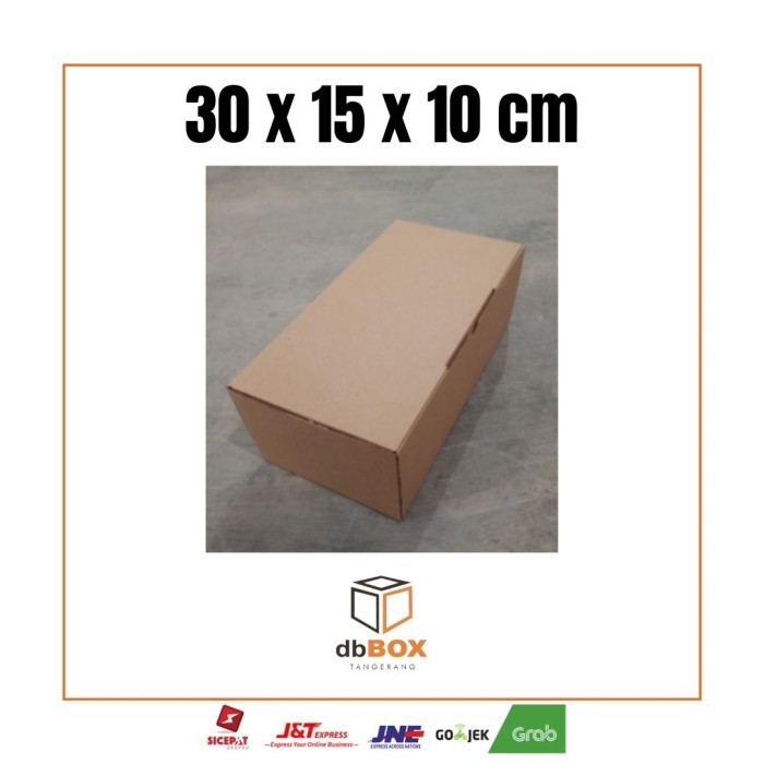 

Kardus 30x15x10 cm | Box Die Cut dan Easy Usage | Box Kue & Snack | Kardus Murah