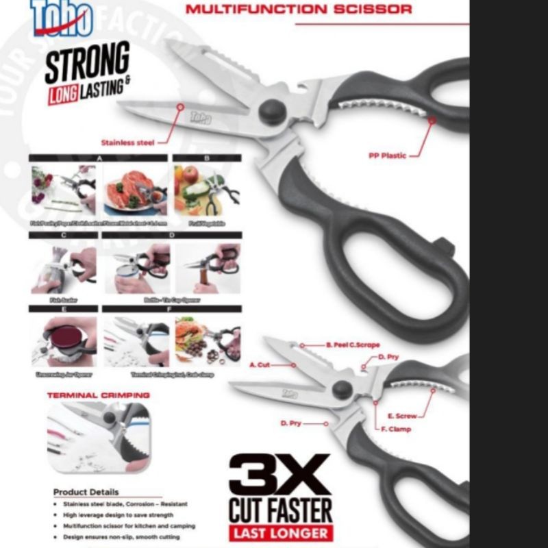 

GUNTING SERBAGUNA 8 TOHO JAPAN QUALITY