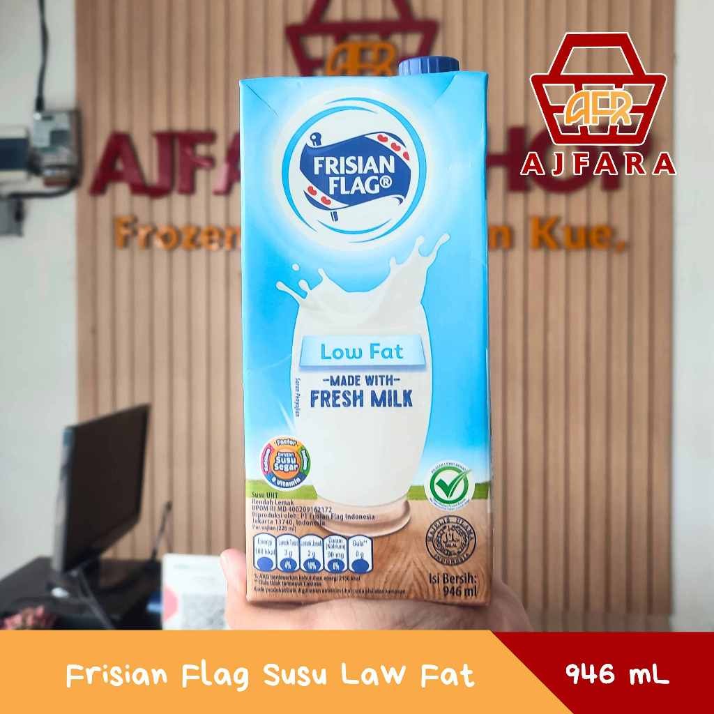 

Frisian Flag Susu Low Fat Fresh Milk 946 ml – Susu Segar Rendah Lemak dengan Nutrisi Seimbang