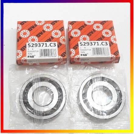 sepasang laher bearing FAG kruk as kecil vespa vbb super sprint bajaj