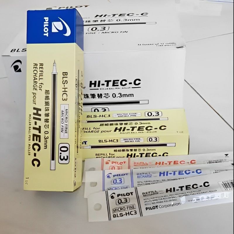 

RB Pilot Refill Hitec-C 0.3 0.4 0.5 (1pak/12pcs)