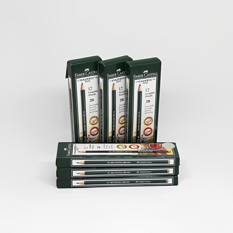

FABER CASTELL PENSIL 2B/HB 100 (1PAK/12PCS) CV4