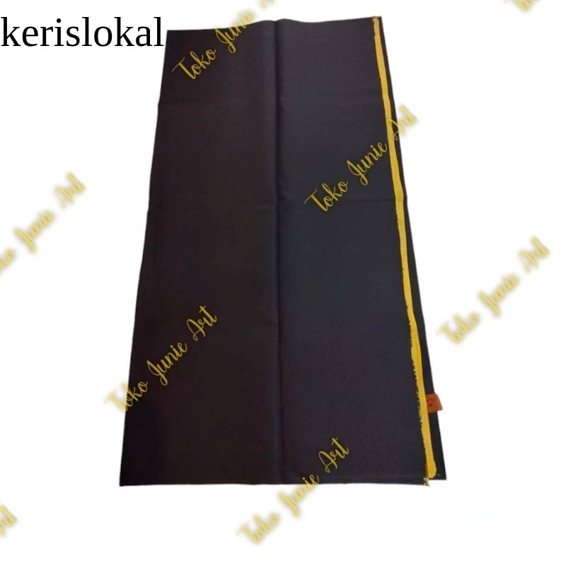 JARIK HITAM POLOS 115 X 240 CM KL14