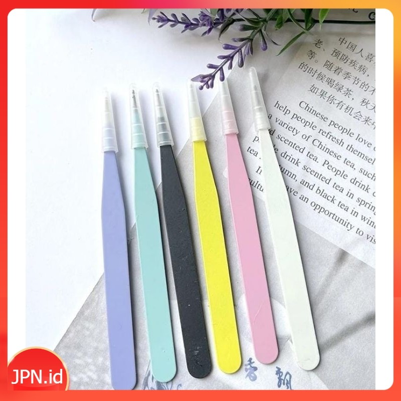 

Craft Tweezer Pastel Color / Pinset Lurus Penjepit Presisi Sticker Journal - JPN
