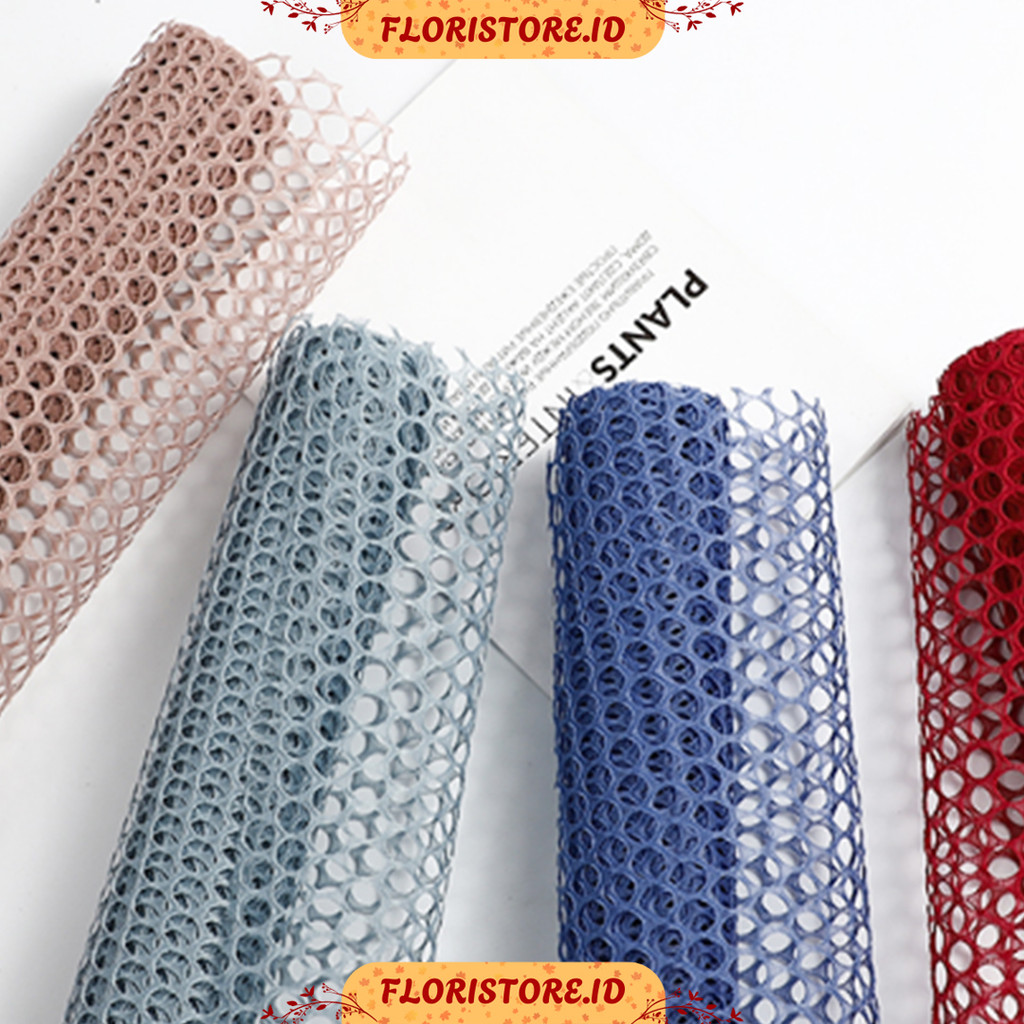 

KOREAN NET ROLL SMALL 25 x 15CM / COTTON ROLL / KERTAS BUKET BUNGA / CELLOPHANE