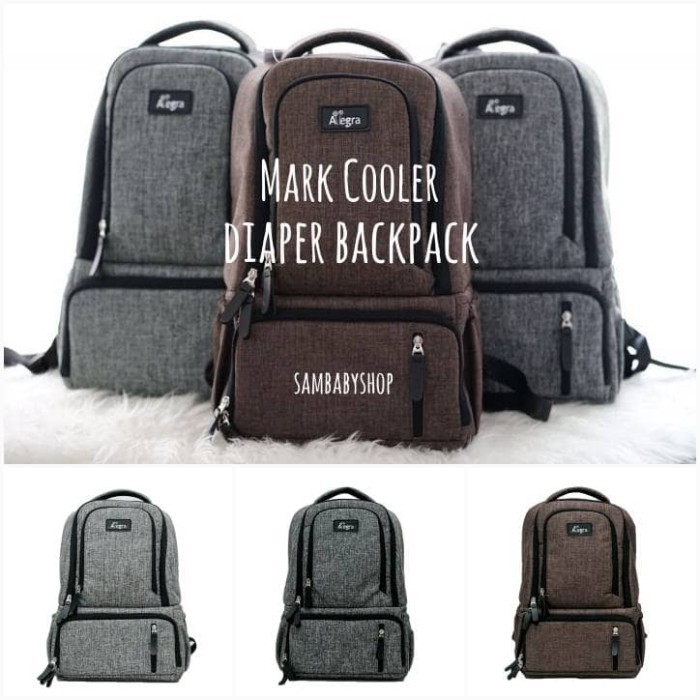 ✨LARIS✨ -ALLEGRA MARK SERIES COOLER BACKPACK DIAPER / MARTIN / MARK / MARCO