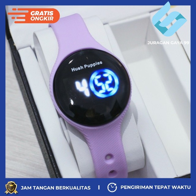 Jam Tangan Wanita Fashion Hush Puppies TW 5844 LED Touch Watch - Bisa Bayar Ditempat - COD - Murah
