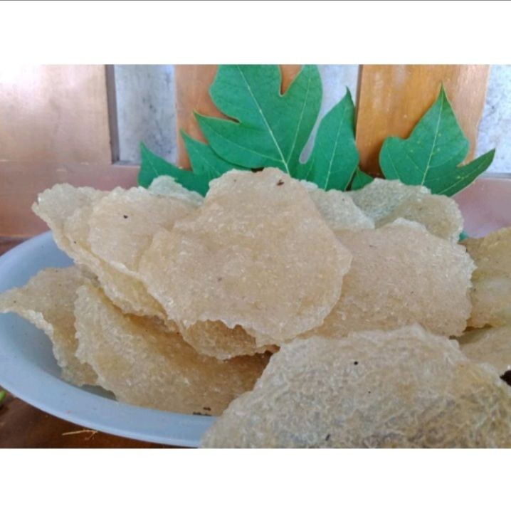 

250 gram Kerupuk Gendar Mentah Original/ Kerupuk Nasi