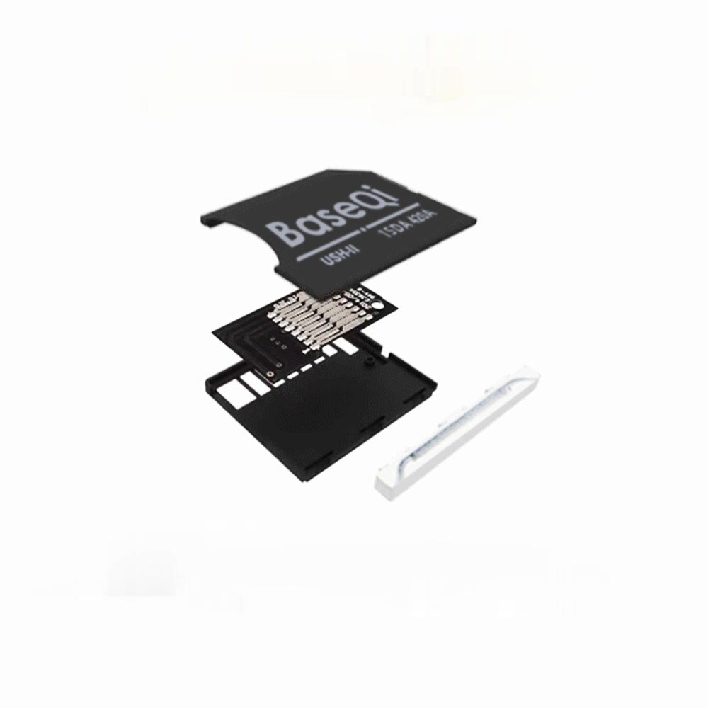 MacBook 420AB Black Aluminum Invisible Drive Micro SD/TF Card Adapter for MacBook Pro Retina 14/16 i