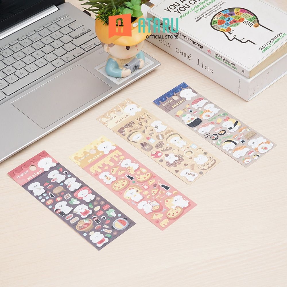 

Ataru Stiker Dekorasi 2D Melon Wswc001115 Random Stiker Dekoratif Lucu Cute Stickers Deco Sticker Pack Journal Book