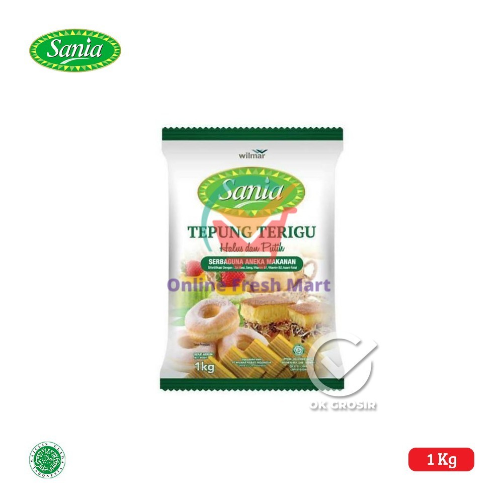 

Sania Tepung Terigu HALAL (1 Kg) - Online Fresh Mart Denpasar