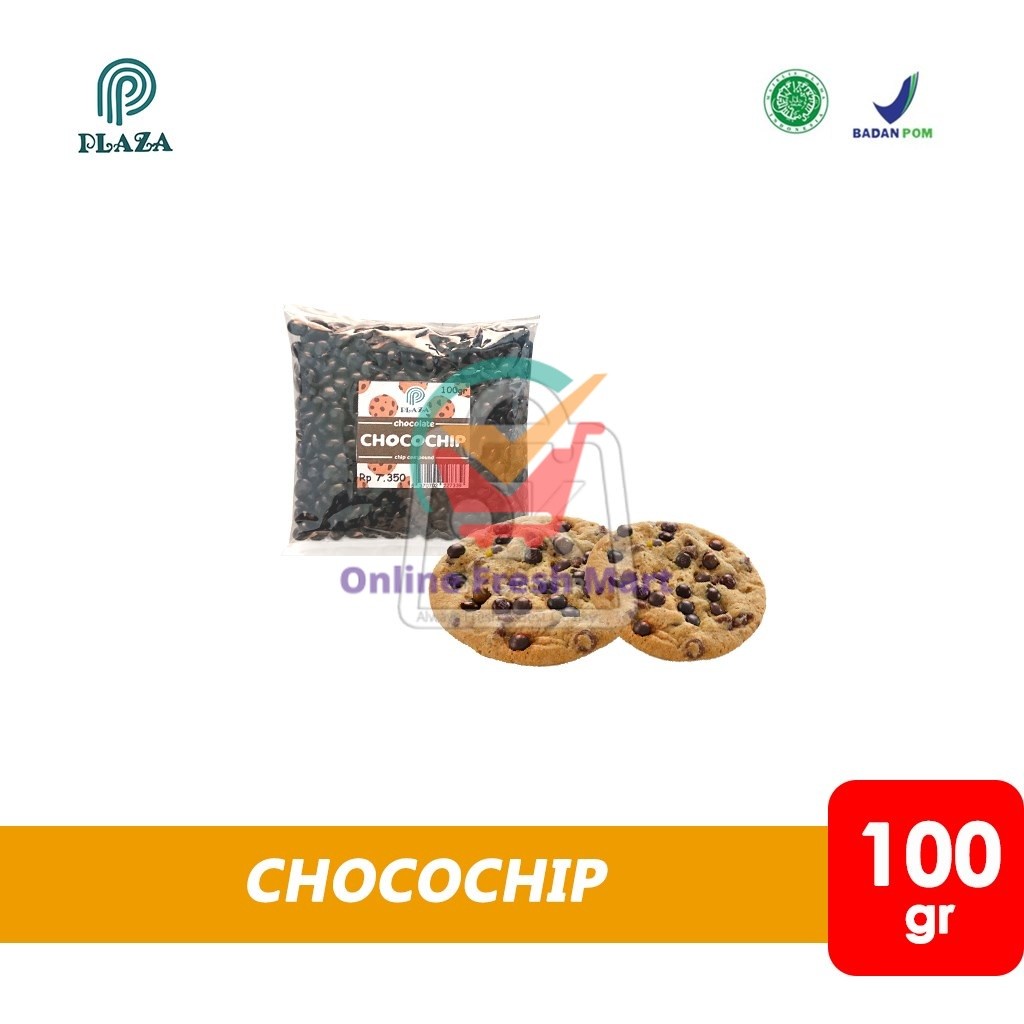 

Chocochip Plaza Chocolate Choco Chips Coklat Topping (100 gr) - Online Fresh Mart Denpasar